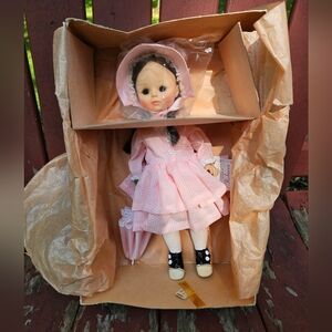 Vintage Madame Alexander Rebecca #1485  13" Doll. 1970s. New.